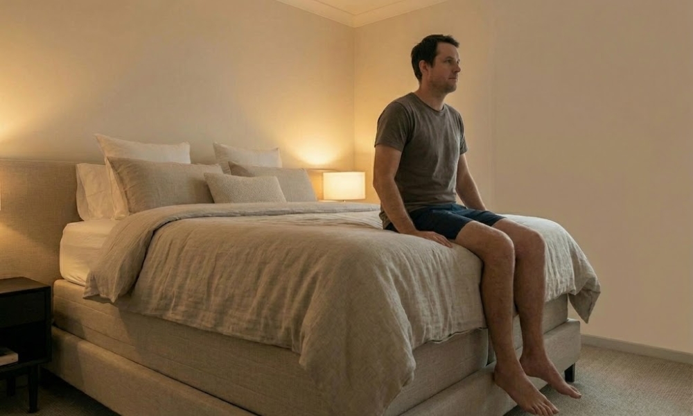 Optimalnu visinu kreveta birate tako da možete lako sela i ustati bez naprezanja